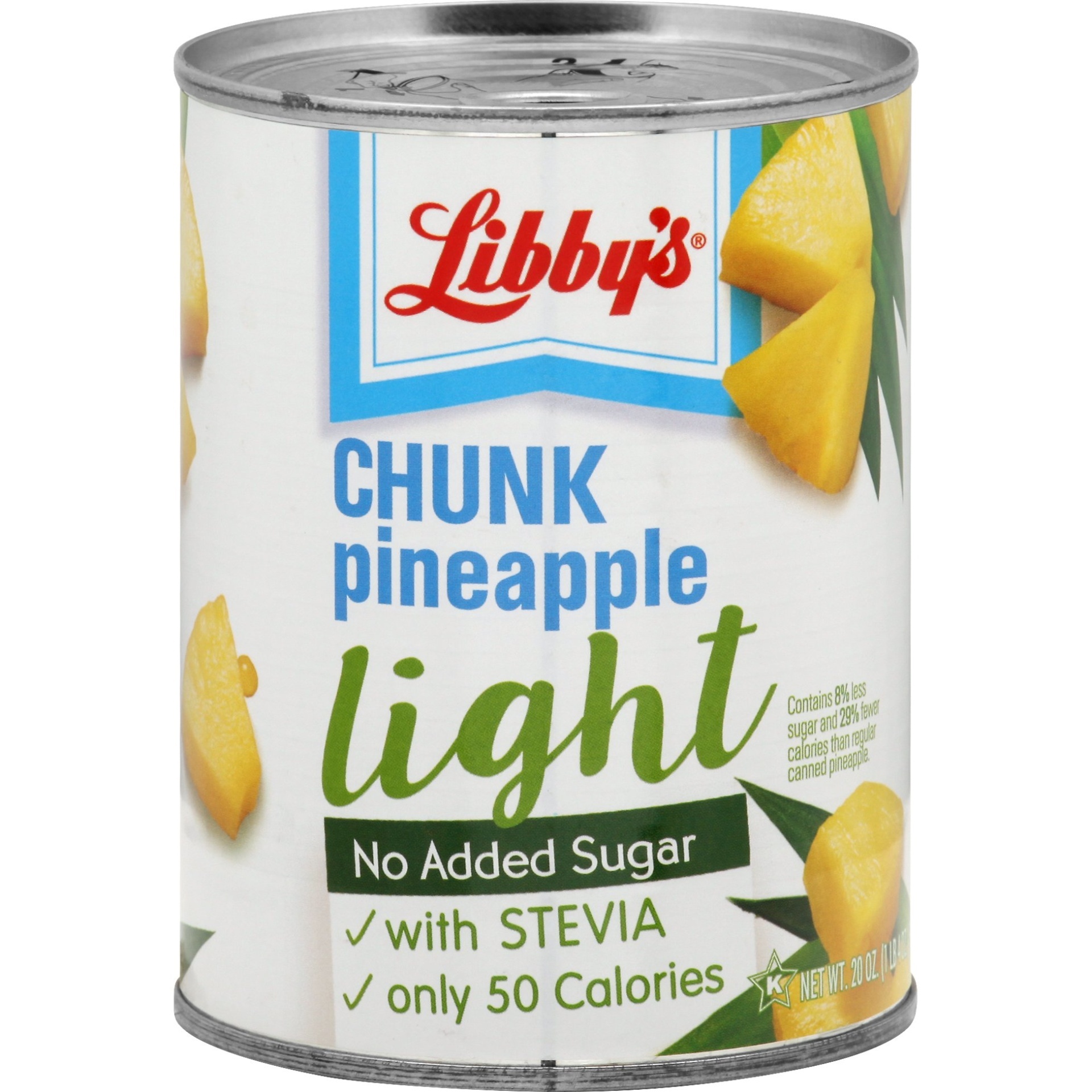 slide 1 of 1, Libby's Skinny Fruits Sliced Pineapple, 20 oz