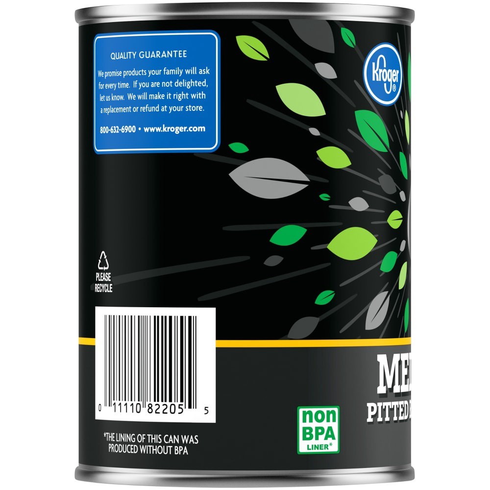 slide 3 of 4, Kroger Medium Pitted Ripe Black Olives, 6 oz