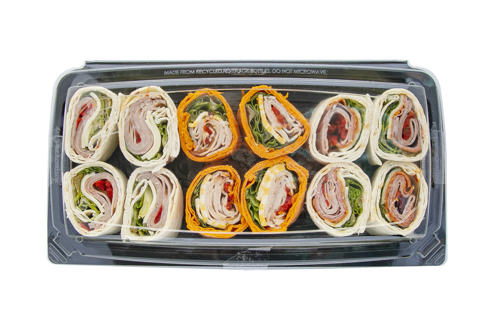 slide 1 of 1, Garden Highway Pinwheel Party Tray, 21 oz