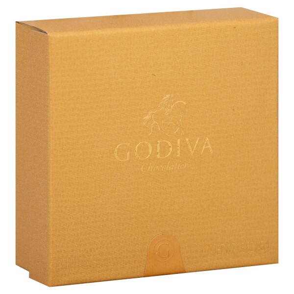 slide 1 of 1, Godiva Gold Ballotin Assorted, 4 ct; 1.6 oz