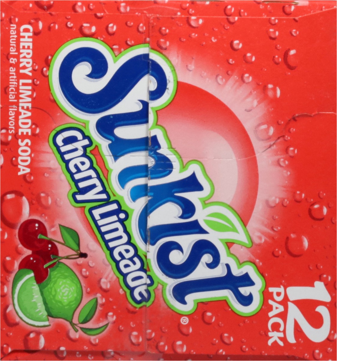 slide 3 of 14, Sunkist Cherry Limeade Soda 12 - 12 fl oz Cans, 12 ct; 12 fl oz