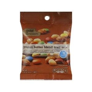 slide 1 of 1, CVS Gold Emblem Peanut Butter Blend Trail Mix, 2.25 oz; 64 gram