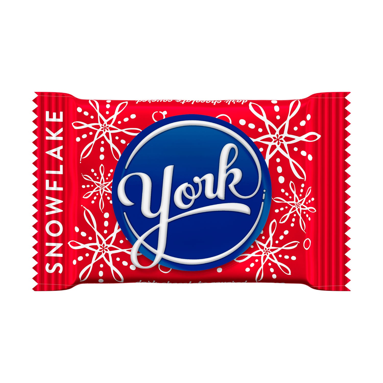 slide 5 of 7, York Dark Chocolate Peppermint Patties Snowflakes, Christmas Candy Tree Gift Box, 6.5 oz, 6.5 oz