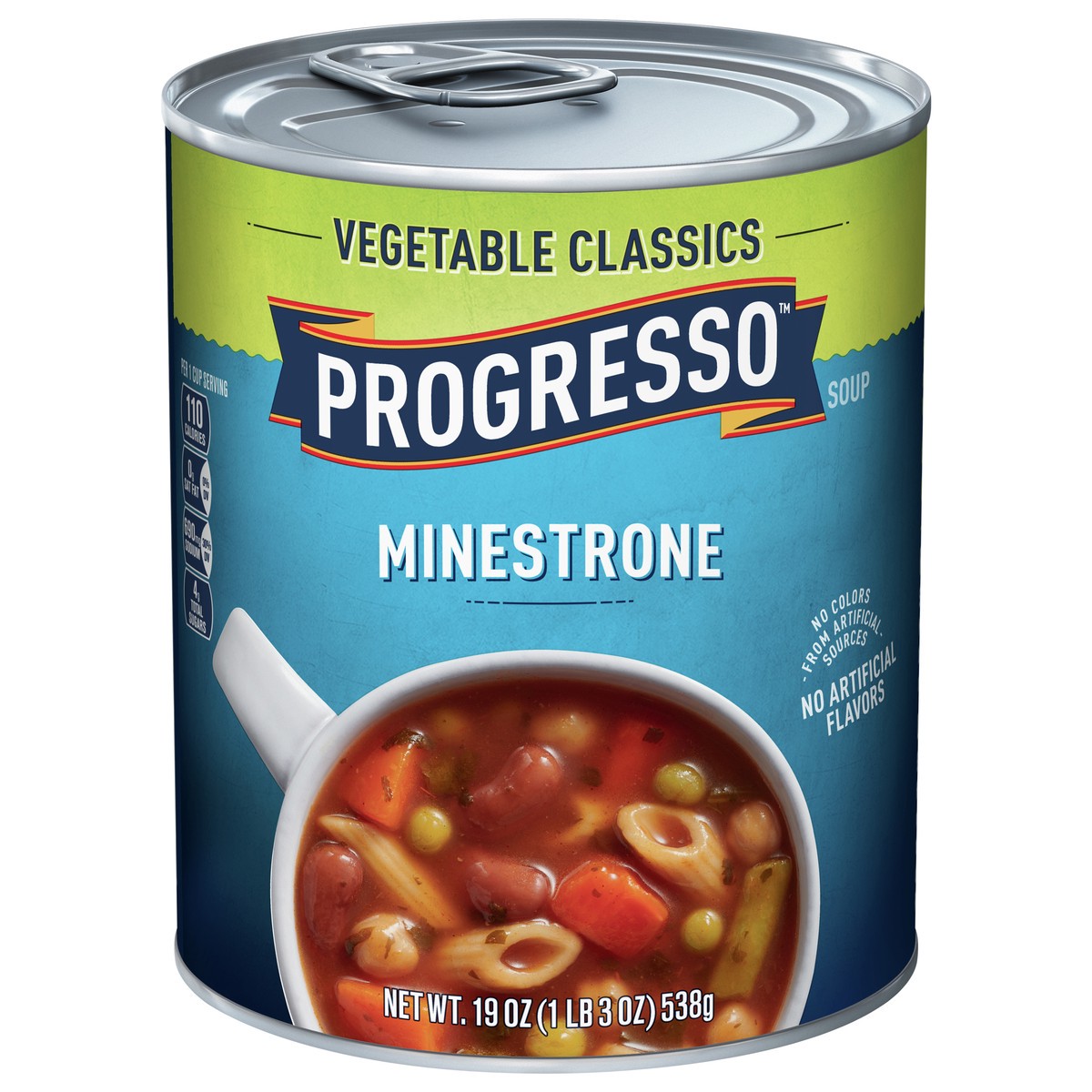 slide 1 of 9, Progresso Minestrone Soup, Vegetable Classics Canned Soup, 19 oz, 19 oz
