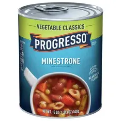 Progresso Minestrone Soup, Vegetable Classics Canned Soup, 19 oz 