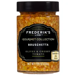 FREDERIKS BY MEIJER Elevated PremiumOlives & Cherry Tomato Bruschetta 7.05 oz