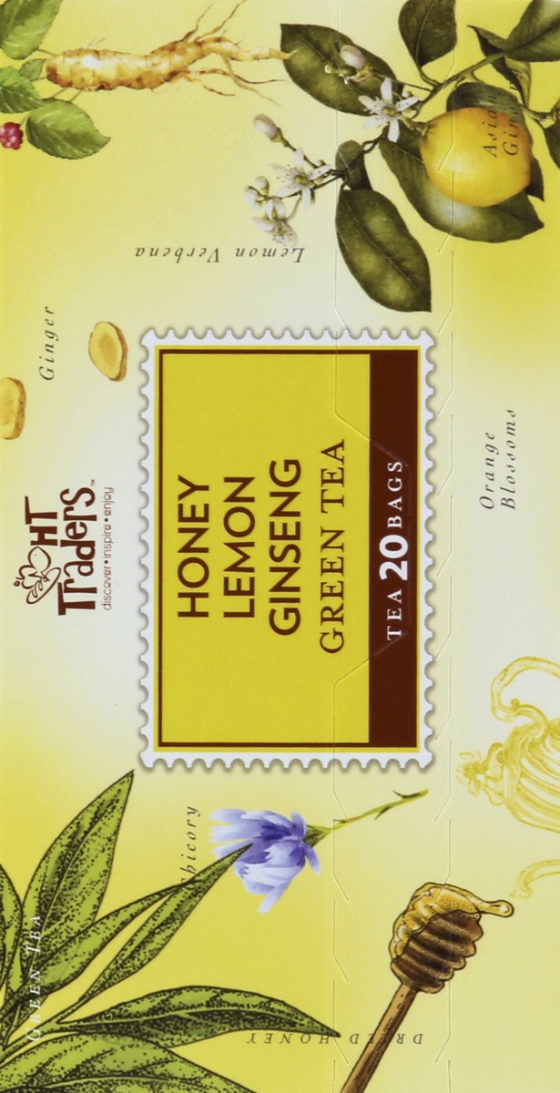 slide 3 of 6, Harris Teeter Hny Lemon Ginsng Green Tea, 20 ct
