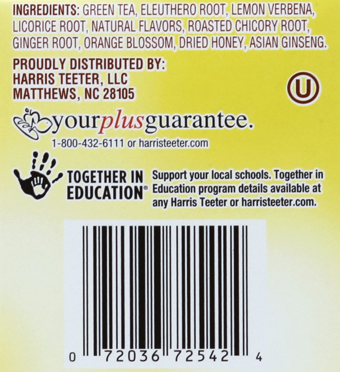 slide 4 of 6, Harris Teeter Hny Lemon Ginsng Green Tea, 20 ct