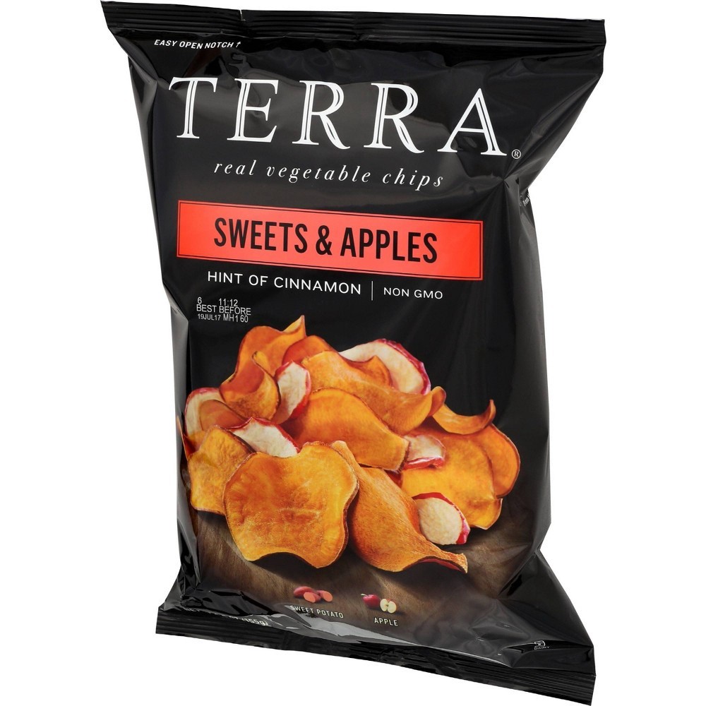 slide 3 of 4, Terra Sweets And Apples Real Vegetable Chips, 5.5 oz