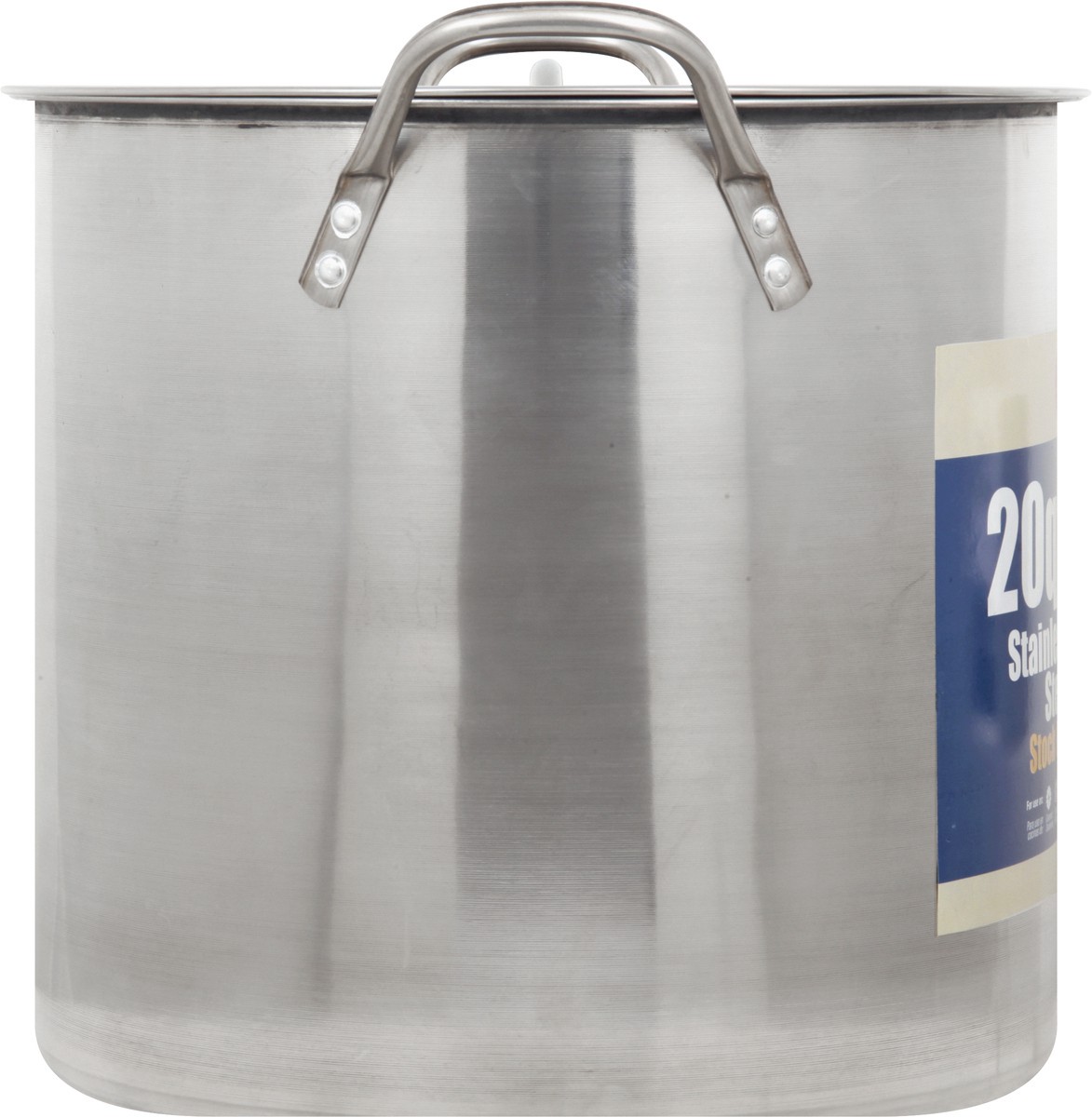 slide 9 of 11, Victoria Stainless Steel 20 Quart Stock Pot 1 ea, 20 qt