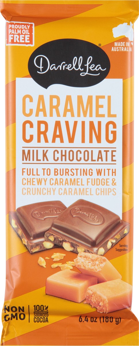 slide 13 of 14, Darrell Lea Caramel Craving Milk Chocolate 6.4 oz, 6.4 oz