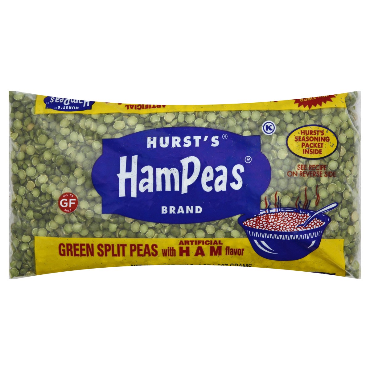slide 3 of 8, Hurst's Green Split Pea Dry Soup Mix - 20 oz, 20 oz