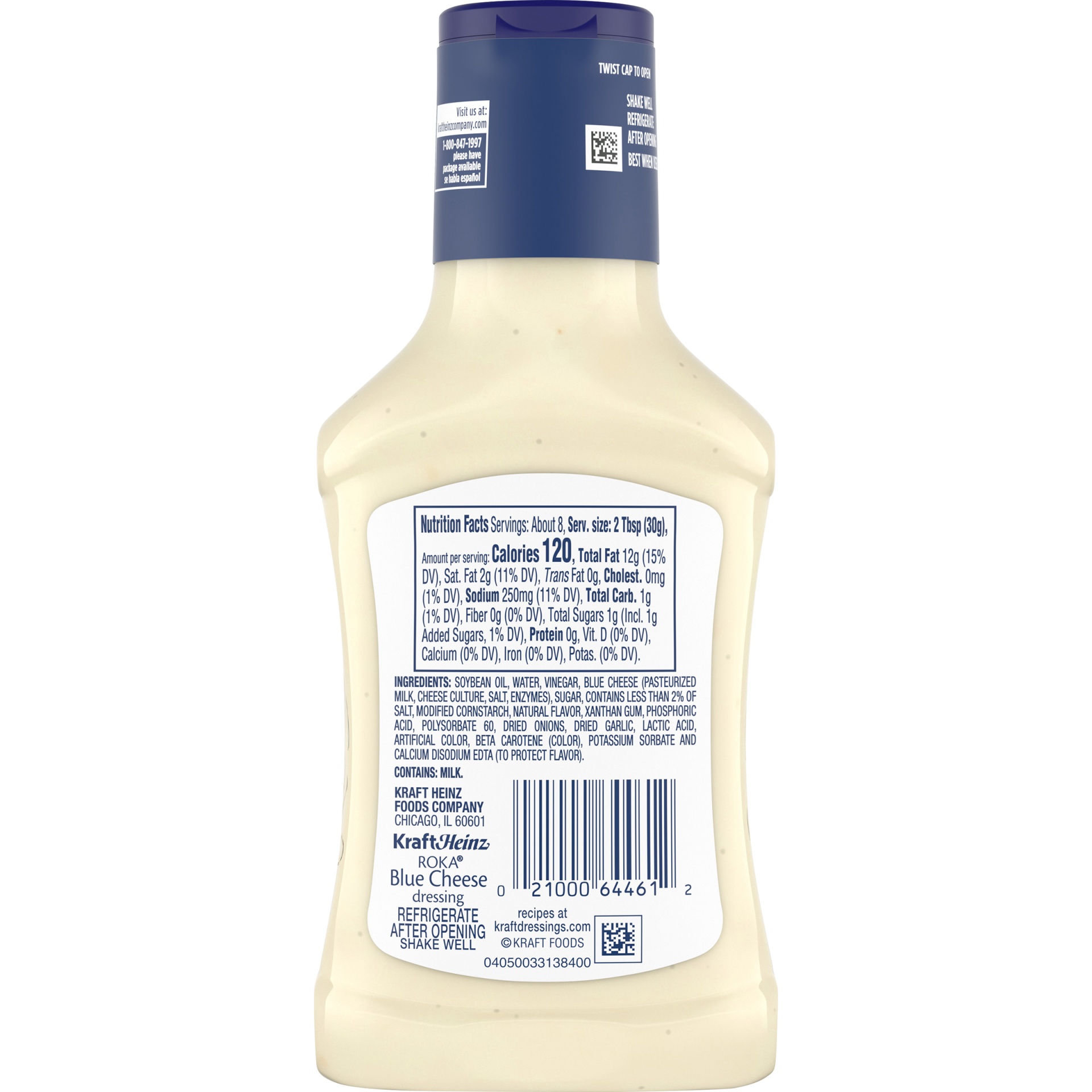 Kraft Roka Blue Cheese Salad Dressing 8 Fl Oz Shipt