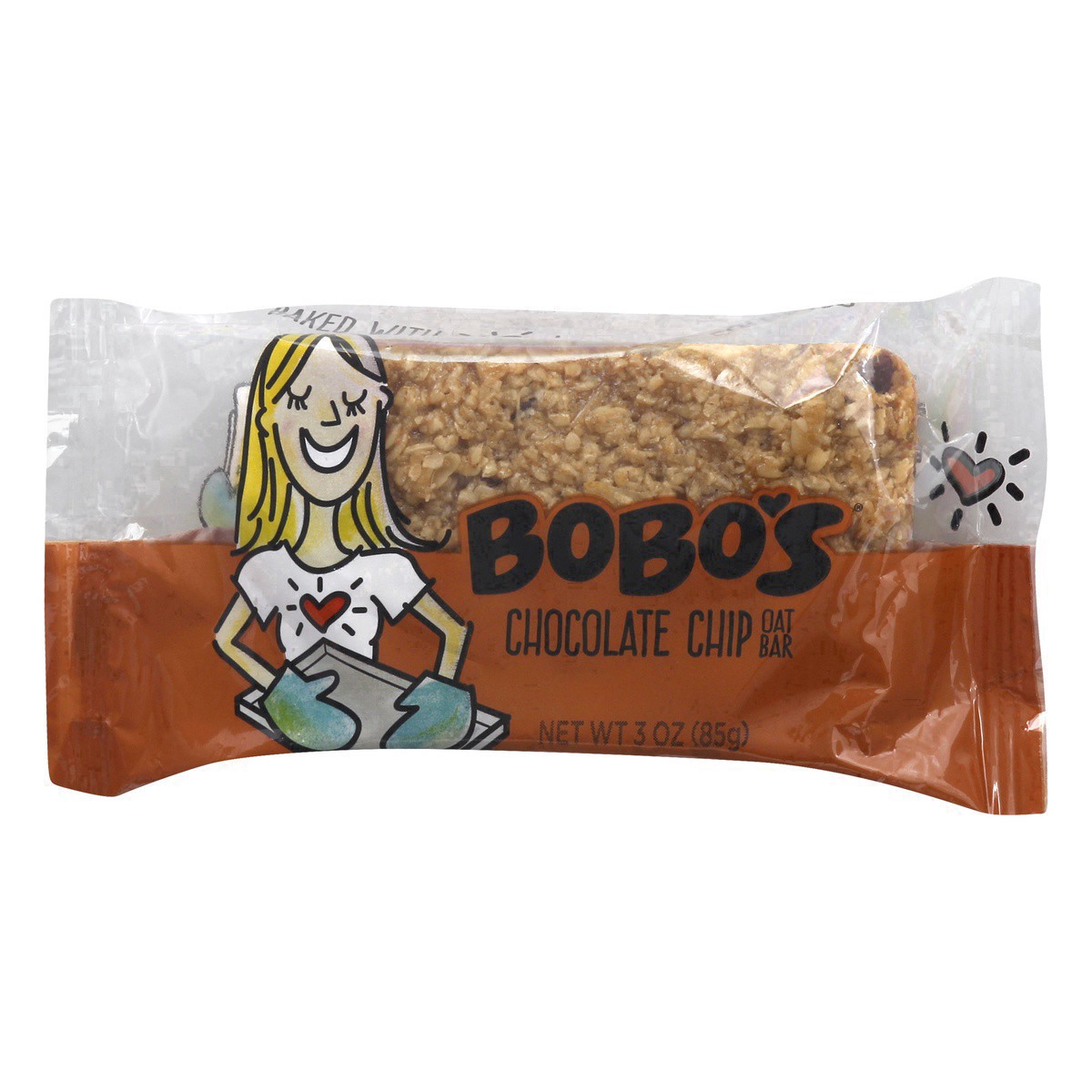 slide 9 of 42, Bobo's Chocolate Chip Oat Bar 3 oz. Wrapper, 3 oz