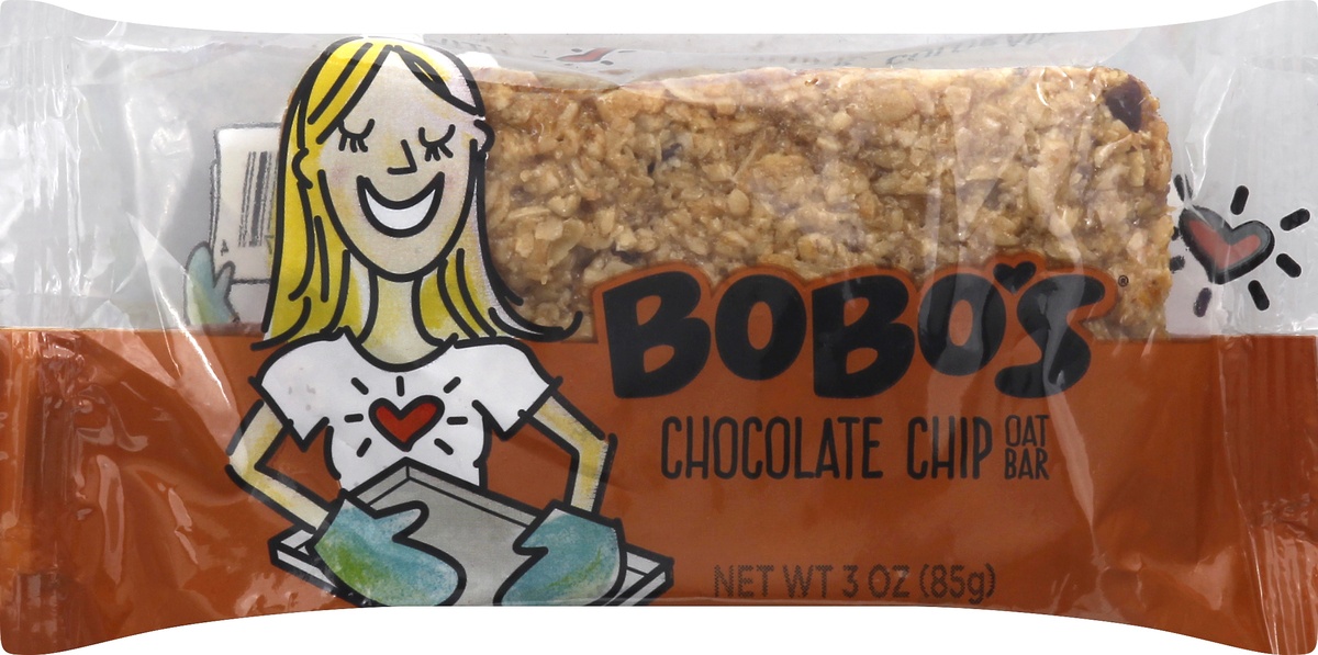 slide 9 of 10, Bobo's Chocolate Chip Oat Bar, 3 oz