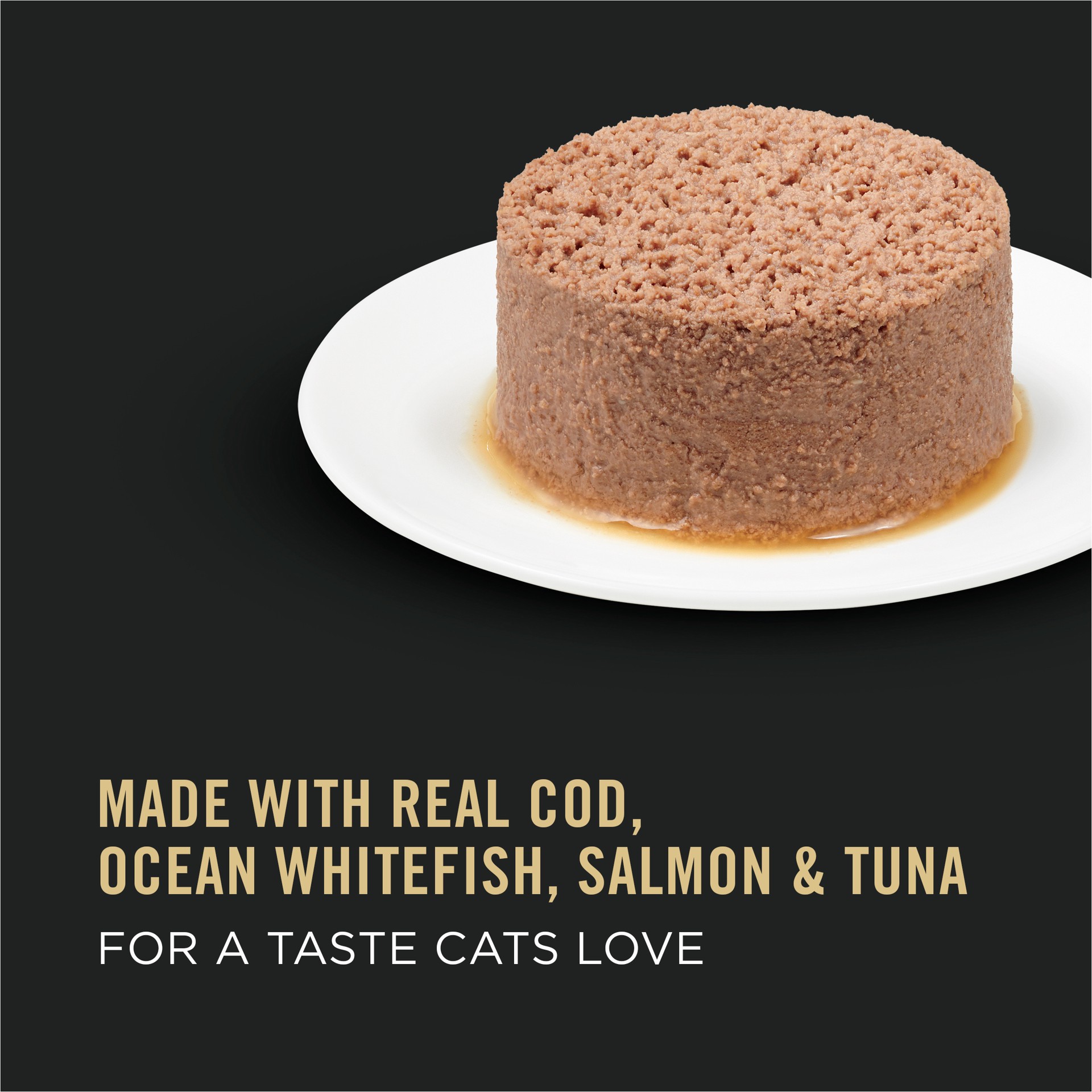 slide 2 of 9, Purina Pro Plan Grain Free Senior Wet Cat Food Variety Pack Pate, SENIOR Seafood Favorites, 2.25 lb