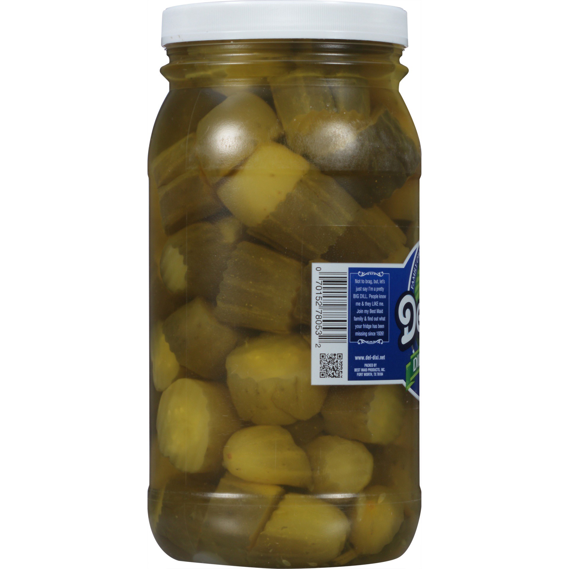 slide 6 of 6, Del-Dixi Dilly Bites Pickles, 80 oz