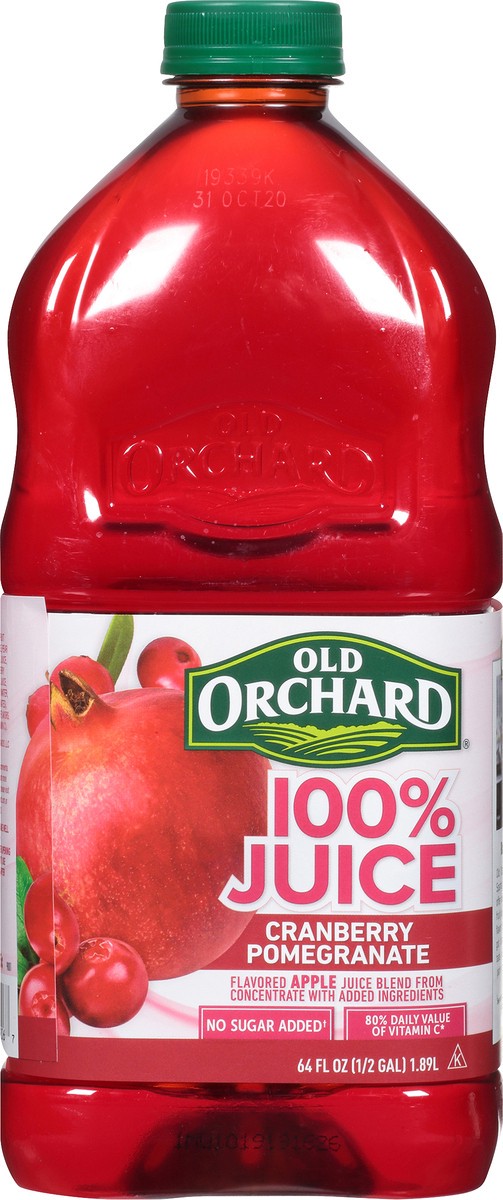 slide 13 of 13, Old Orchard 100% Juice Cranberry Pomegranate Juice - 64 fl oz, 64 fl oz