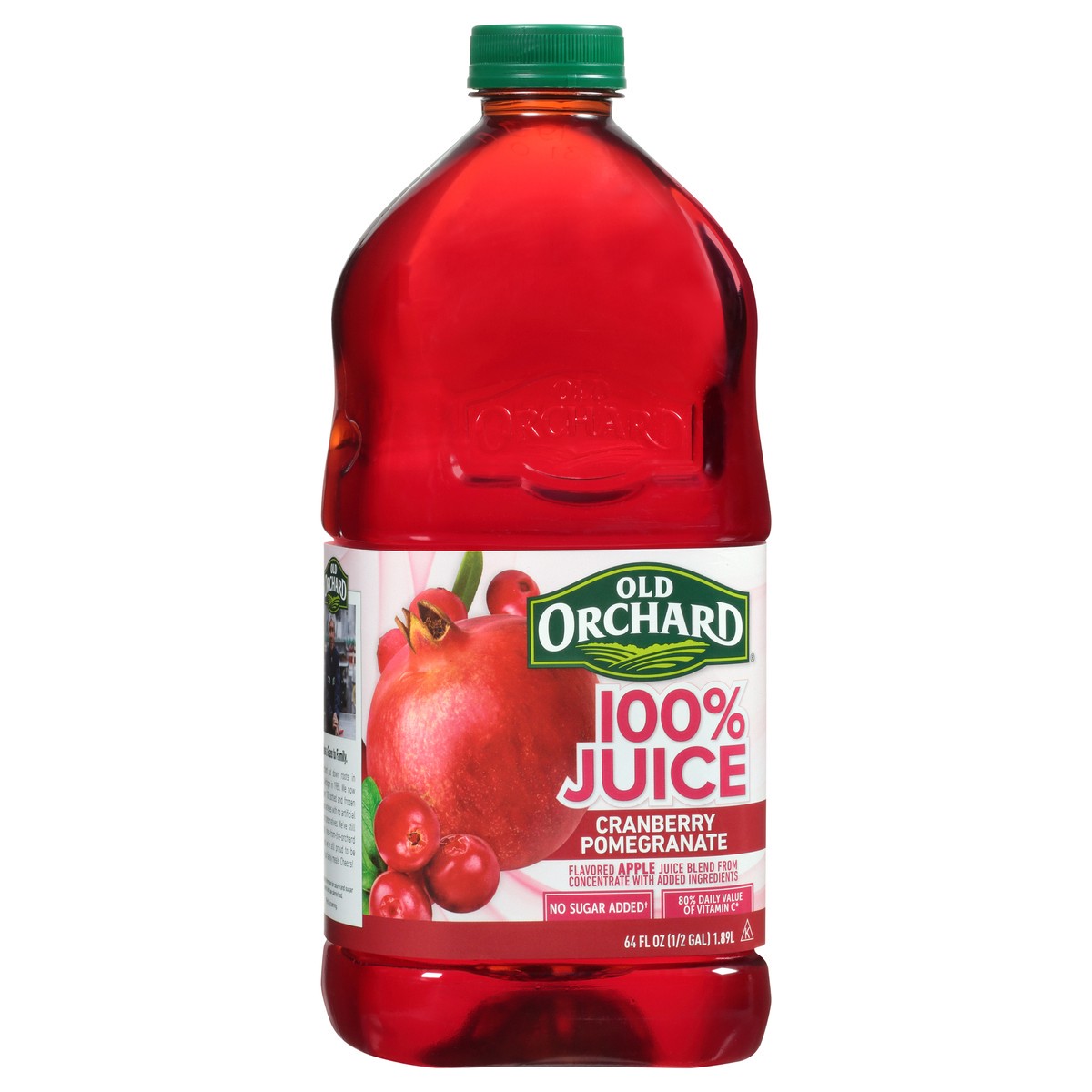 slide 7 of 13, Old Orchard 100% Juice Cranberry Pomegranate Juice - 64 fl oz, 64 fl oz