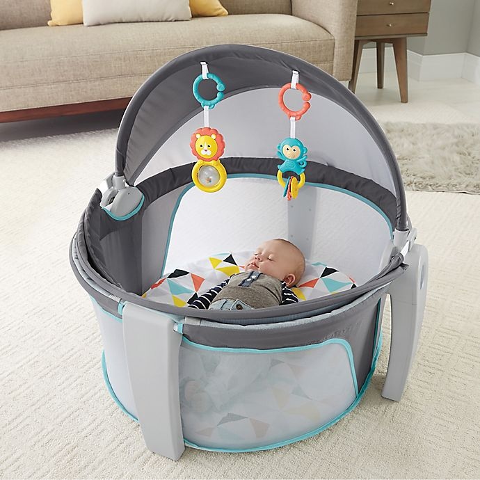 slide 3 of 5, Fisher-Price on-the-Go Baby Dome - Windmill, 1 ct