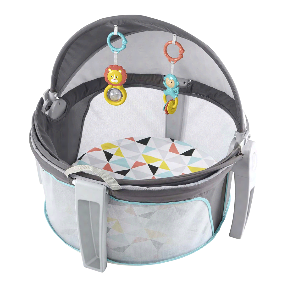 slide 1 of 5, Fisher-Price on-the-Go Baby Dome - Windmill, 1 ct
