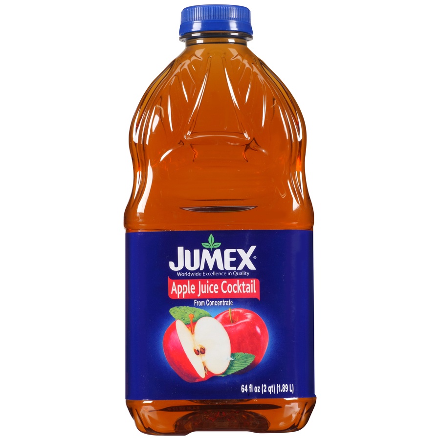 slide 1 of 1, Jumex Apple Juice Cocktail from Concentrate, 64 fl oz