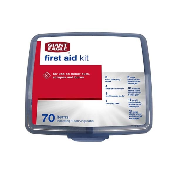 slide 1 of 1, Giant Eagle First Aid Kit, 70 bc