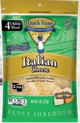 Dutch Farms Fancy Italian Shredded Cheese
