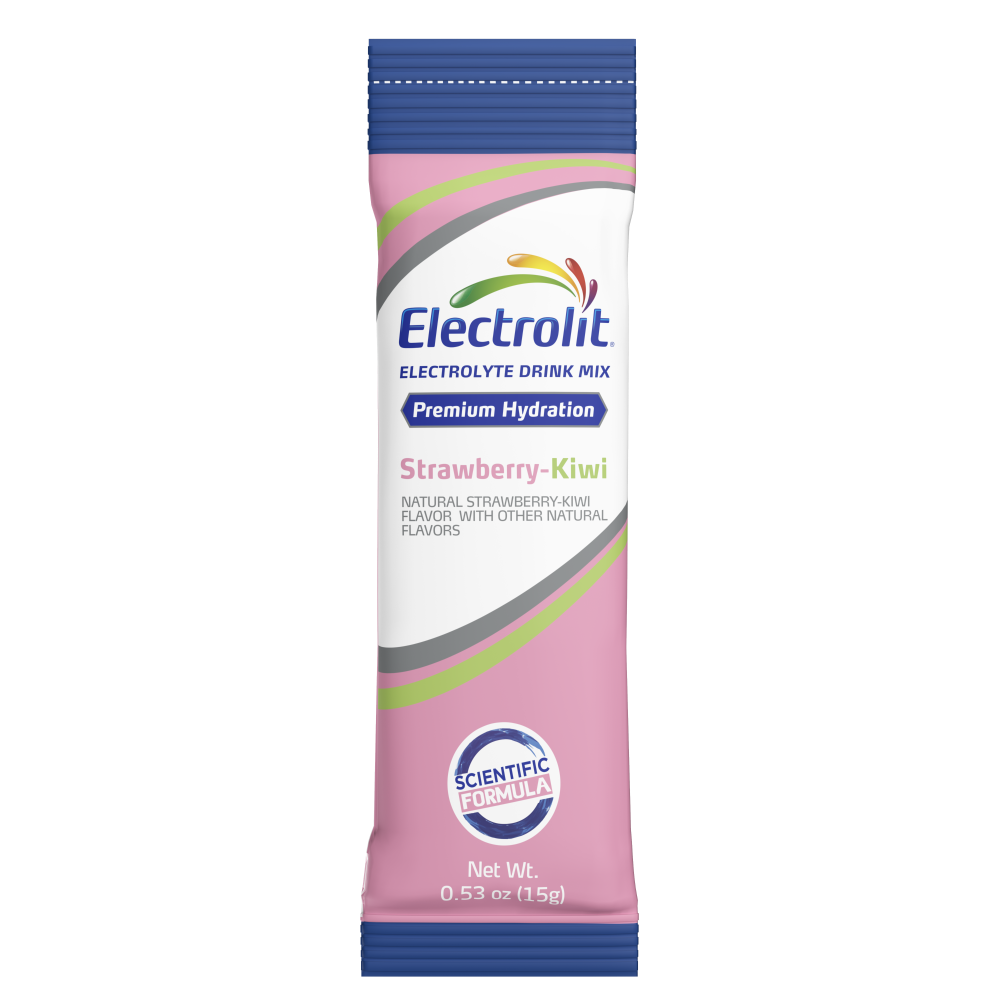 slide 3 of 4, Electrolit Electrolyte Strawberry Kiwi Drink Mix, 6 ct / 3.17 oz