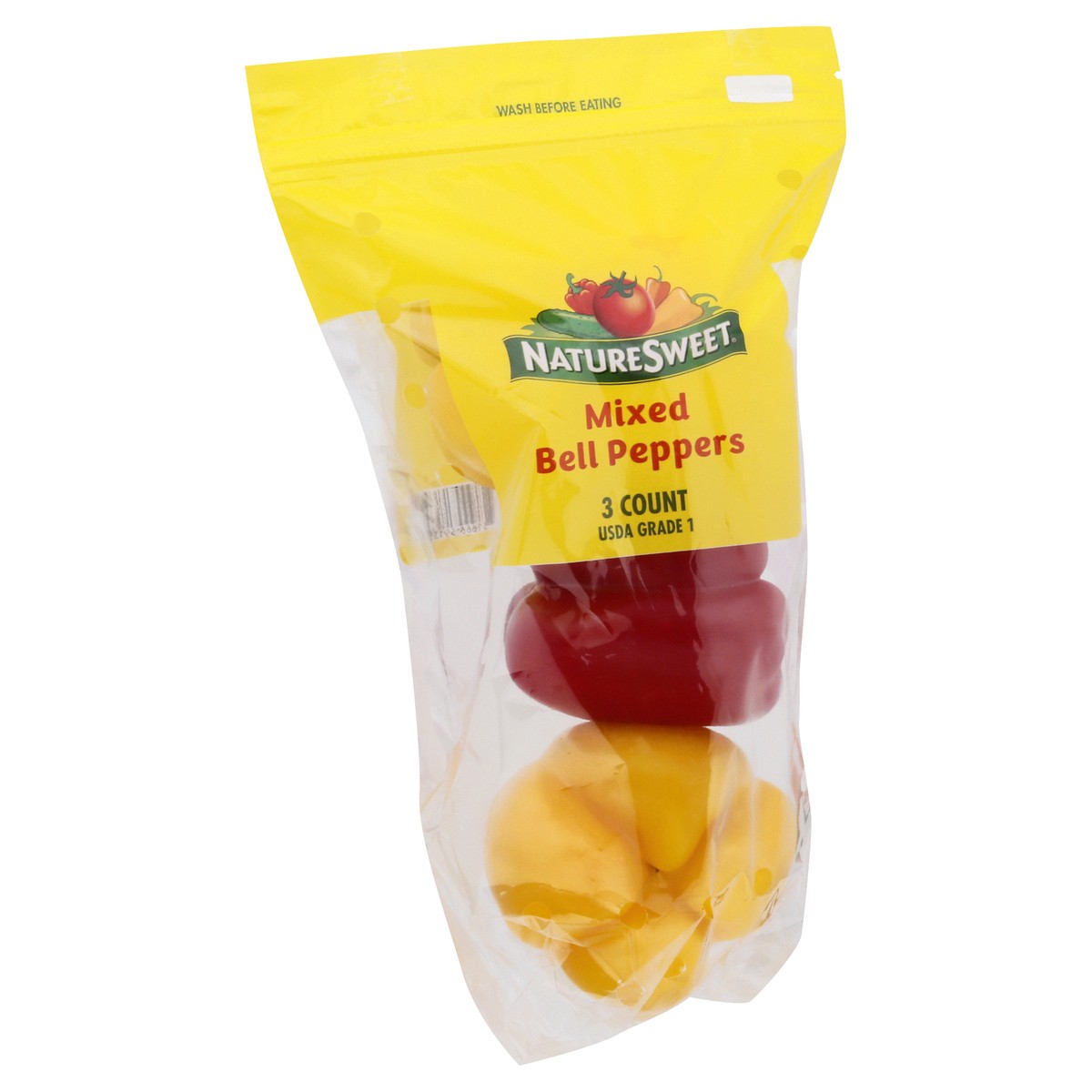 slide 7 of 8, NatureSweet Mixed Bell Peppers 3 ea, 3 ct