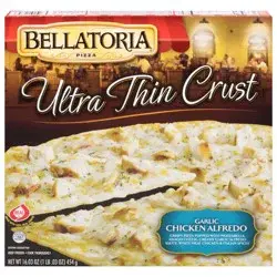 Bellatoria Ultra Thin Crust Garlic Chicken Alfredo Pizza 16.03 oz