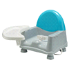 slide 6 of 9, Safety 1st Easy Care Swing Tray Feeding Booster, Lakeside, 1 ct