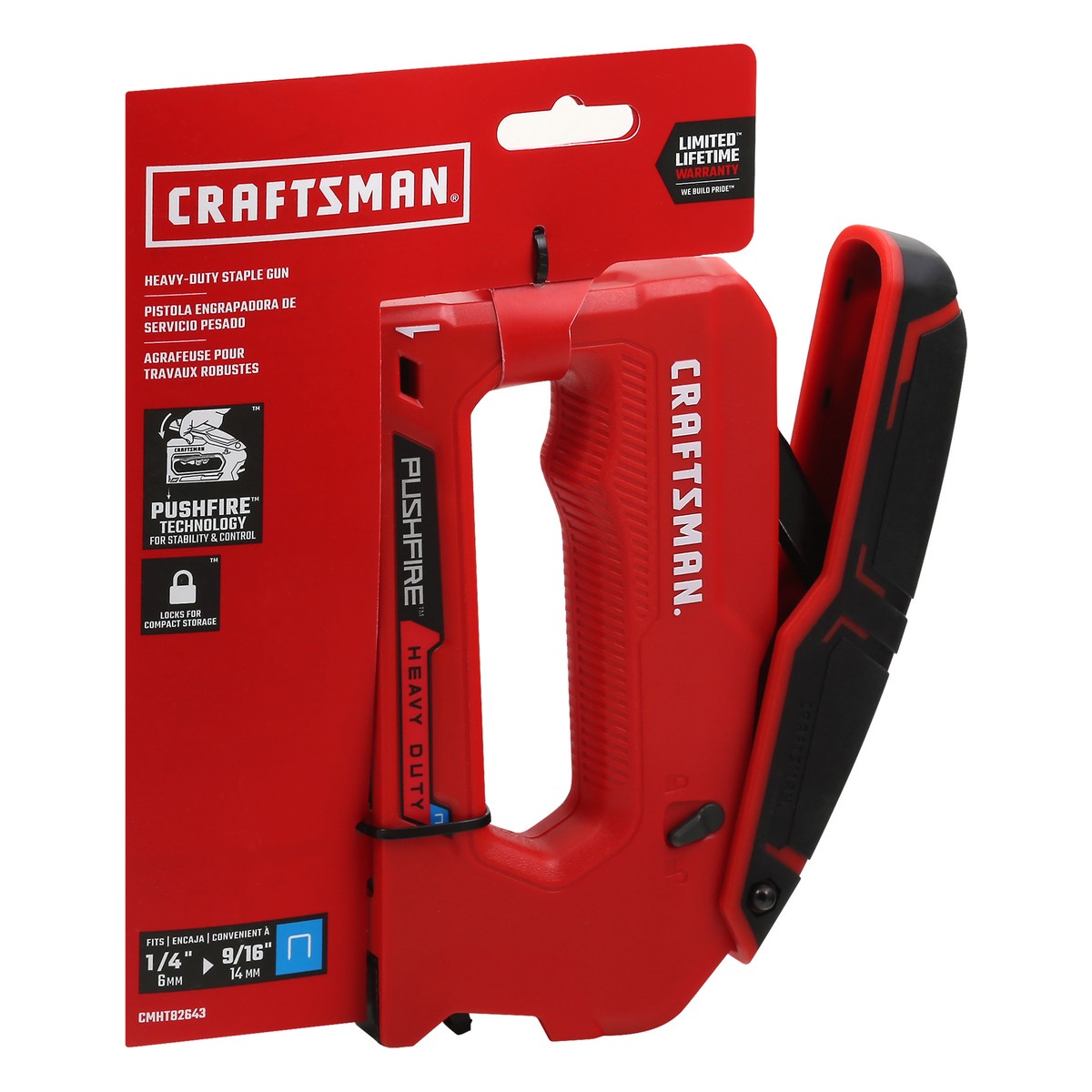 slide 6 of 11, Craftsman Heavy-Duty Staple Gun 1 ea, 1 ea