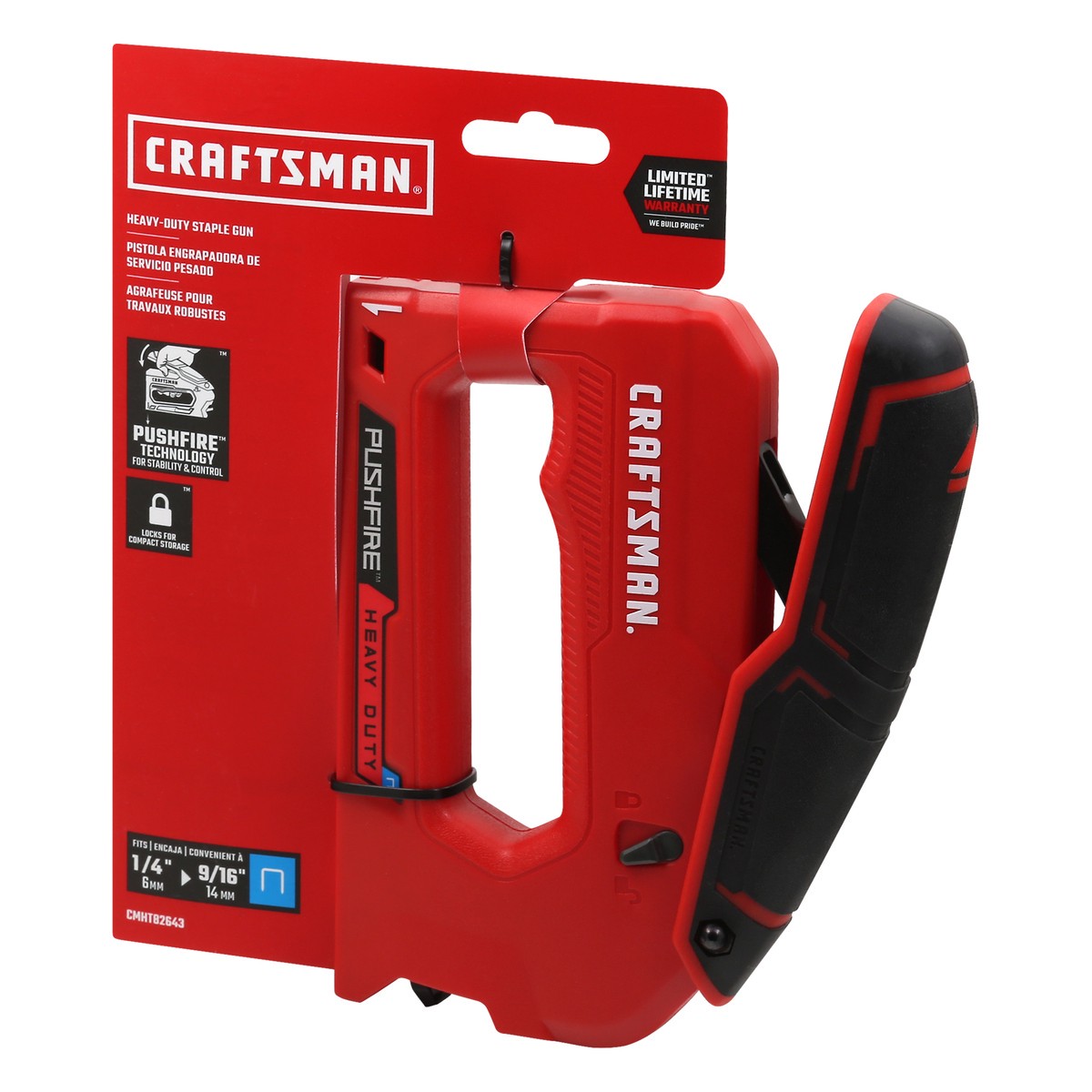 slide 7 of 11, Craftsman Heavy-Duty Staple Gun 1 ea, 1 ea