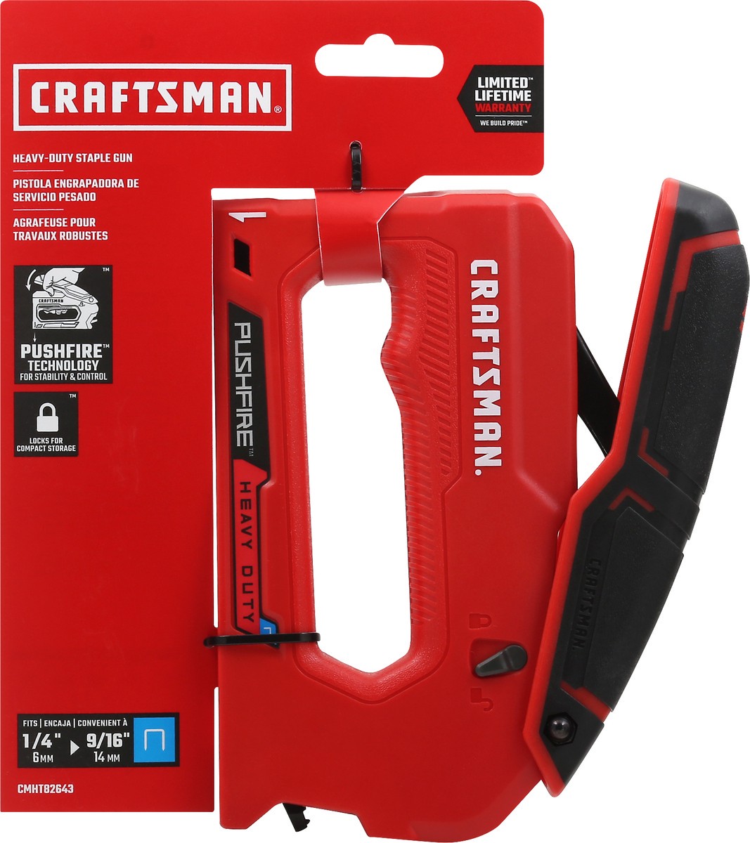 slide 4 of 11, Craftsman Heavy-Duty Staple Gun 1 ea, 1 ea