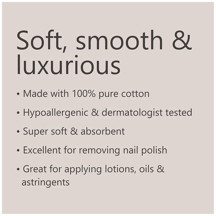 slide 2 of 5, Walgreens Textured Cotton Rounds, Soft, Smooth & Luxurious, 24 ct
