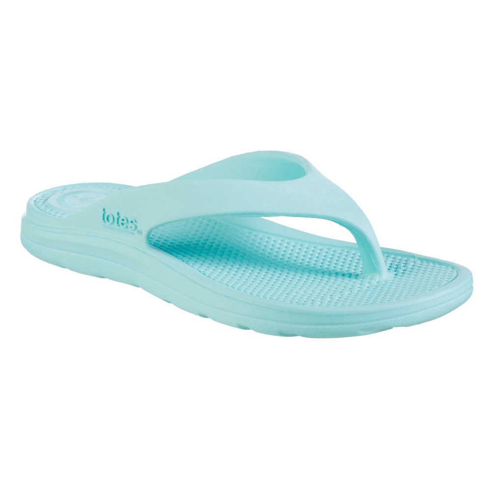 slide 5 of 5, Totes Womens Sol Bounce Ara Thong Sandals - Splash, 1 ct