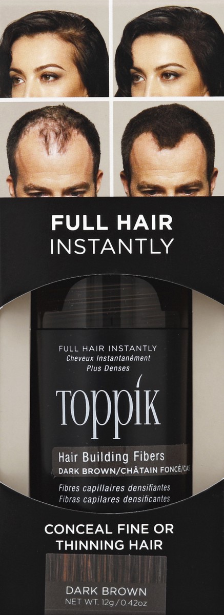 slide 4 of 6, Toppik Hair Building Fibers 12 g, 12 g