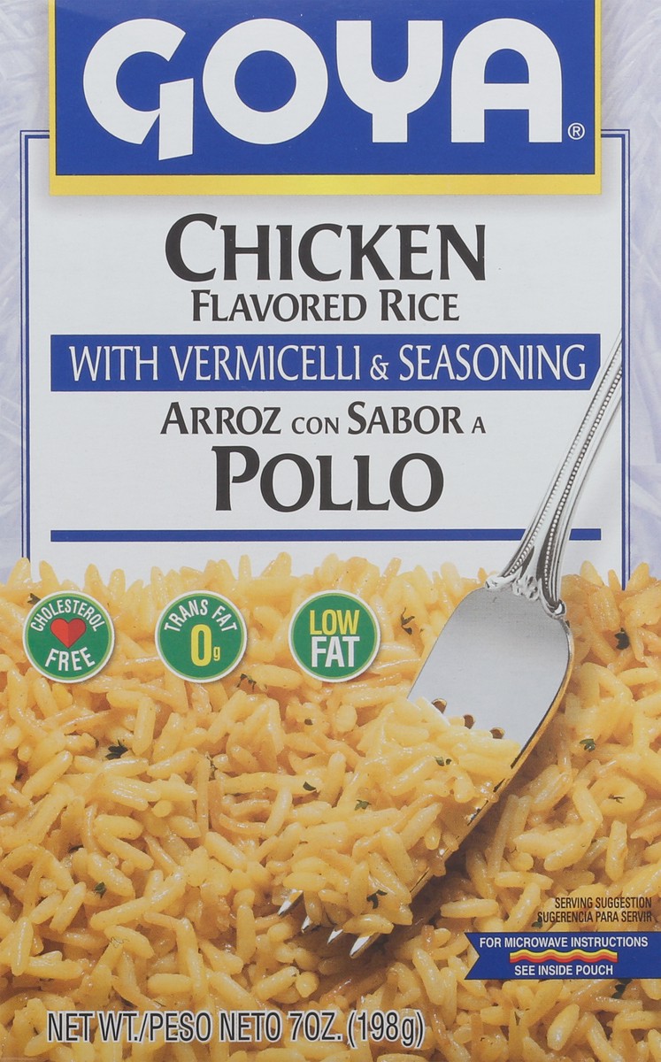 slide 1 of 12, Goya Chicken Flavored Rice with Vermicelli & Seasoning 7 oz, 7 oz