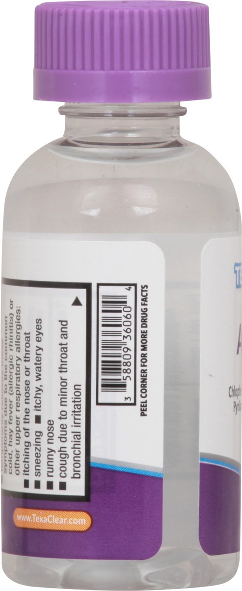 slide 10 of 11, Texa Clear Ages 12+ Years One Dose Allergy Relief 1.93 oz, 1.93 oz