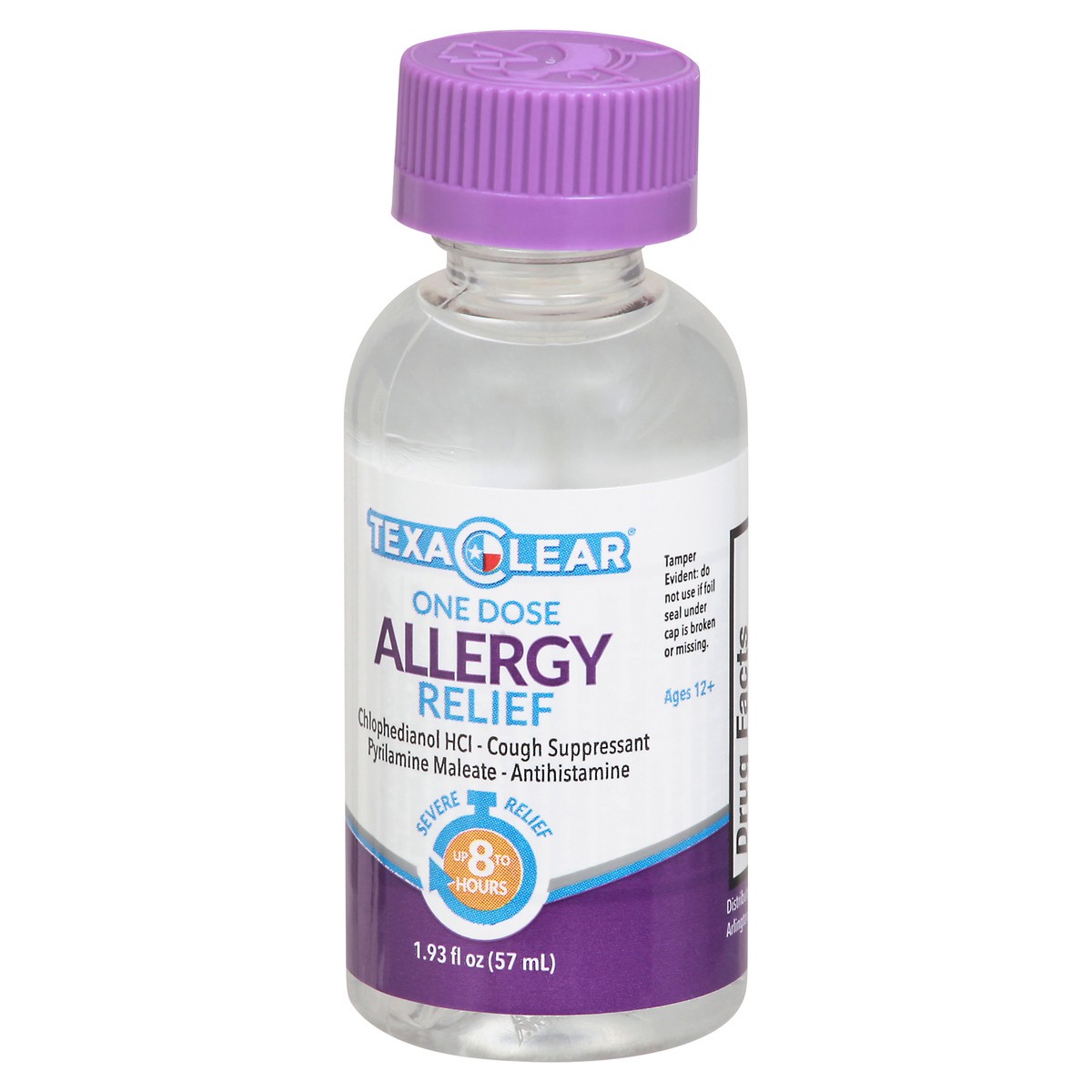 slide 4 of 11, Texa Clear Ages 12+ Years One Dose Allergy Relief 1.93 oz, 1.93 oz