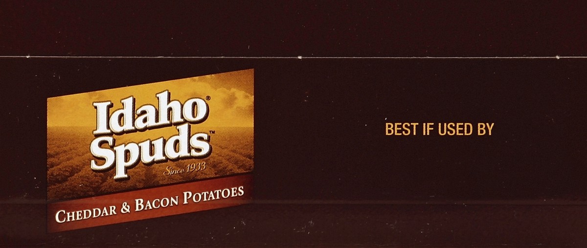 slide 2 of 6, Idaho Spuds Potatoes, Cheddar & Bacon, 3.9 oz