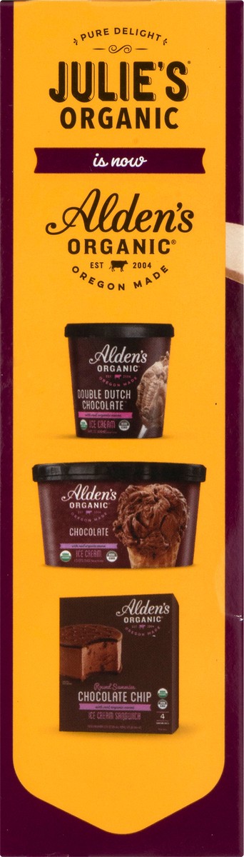 slide 6 of 9, Aldens Organic Organic Fudge Ice Cream Bars, 4 ct