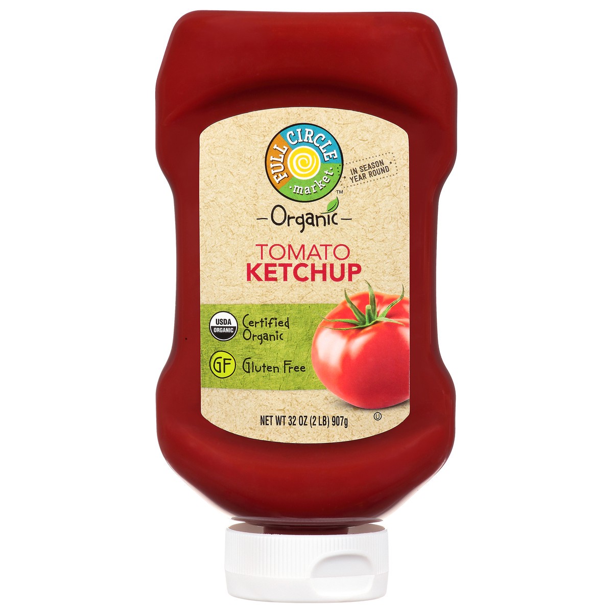 slide 2 of 15, Full Circle Market Organic Tomato Ketchup 32 oz, 32 oz