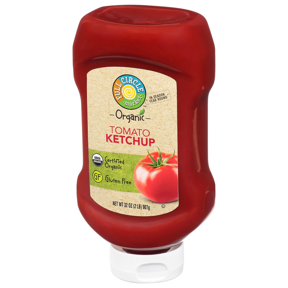 slide 5 of 15, Full Circle Market Organic Tomato Ketchup 32 oz, 32 oz