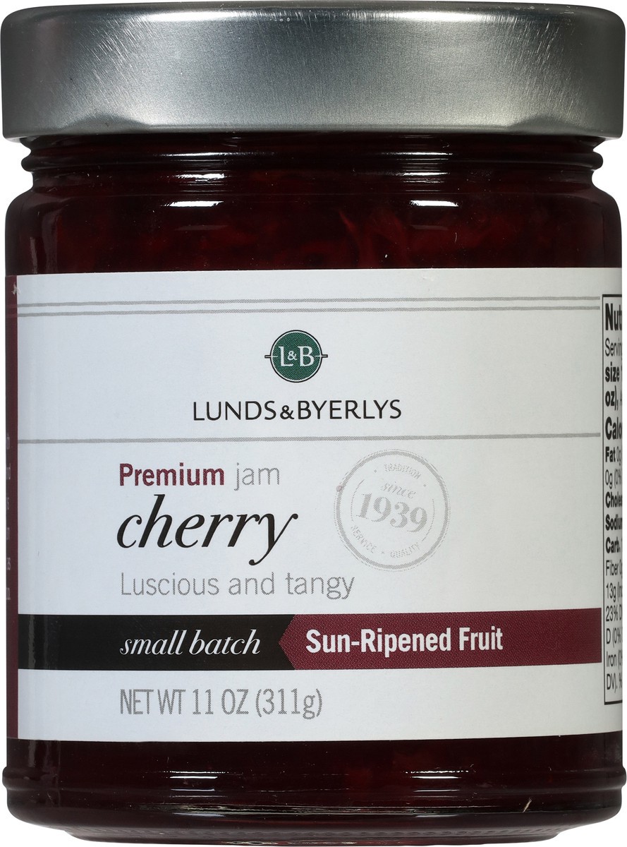 slide 2 of 9, Lunds & Byerlys Premium Cherry Jam 11 oz, 11 oz