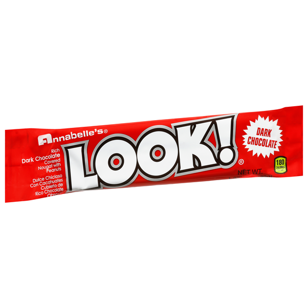 slide 1 of 1, Annabelle's Look! Dark Chocolate Candy Bar 1.375 ea, 1.38 ct