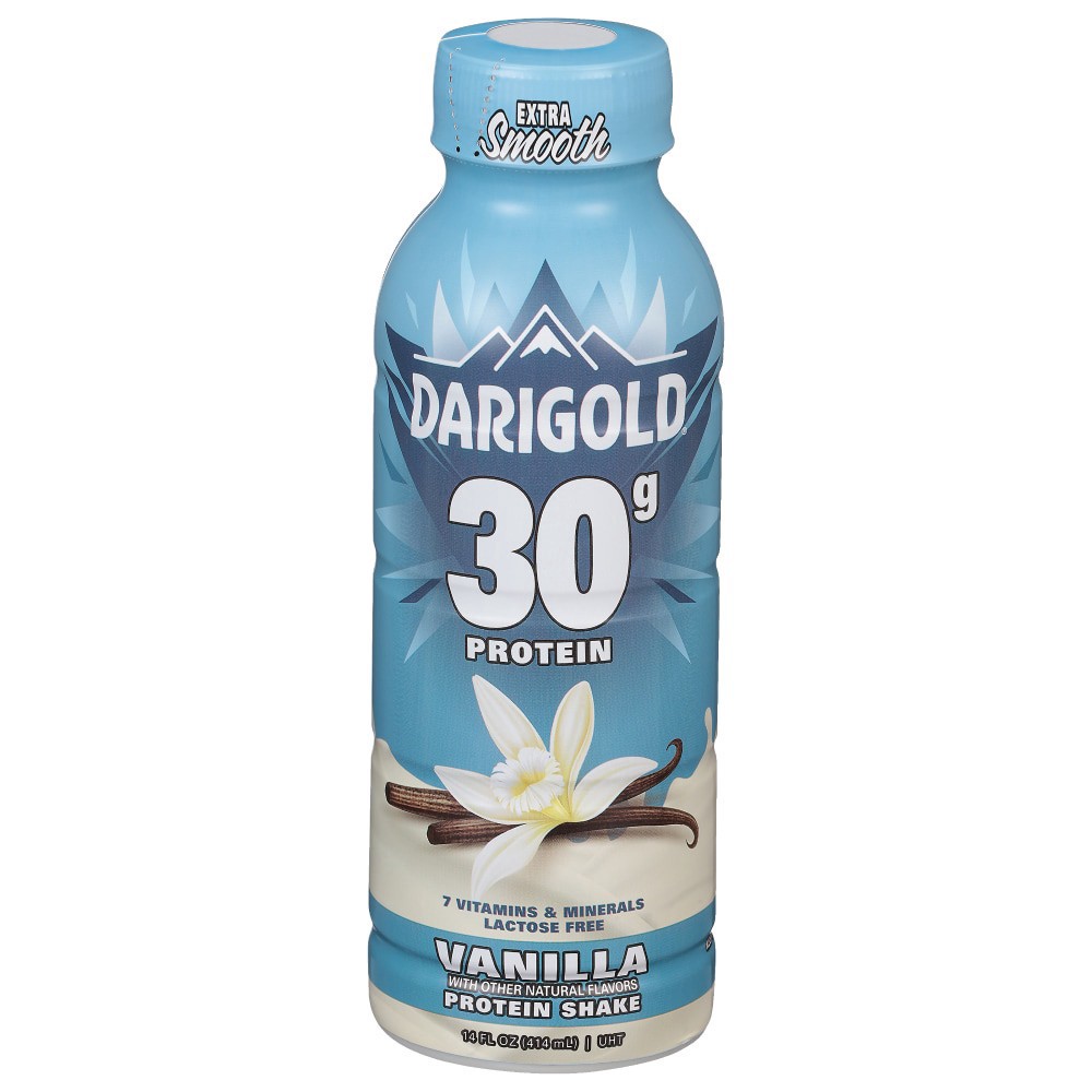 slide 1 of 4, Darigold Protein Vanilla Shake, 14 oz