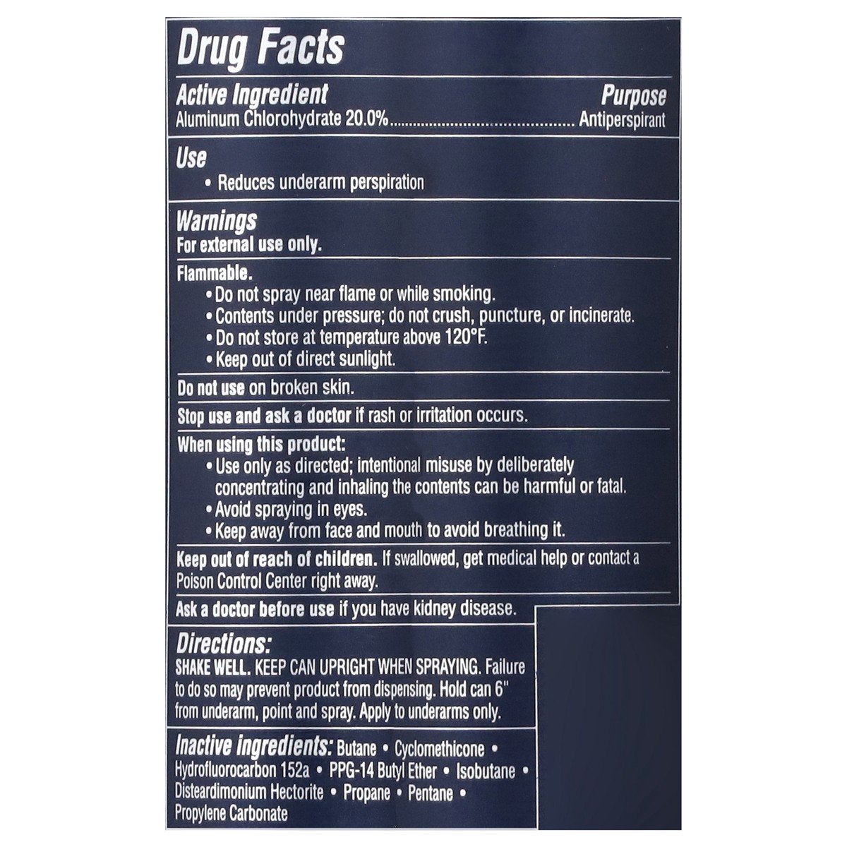 slide 7 of 13, Right Guard Xtreme Defense Fragrance Free Dry Spray, 3.8 oz