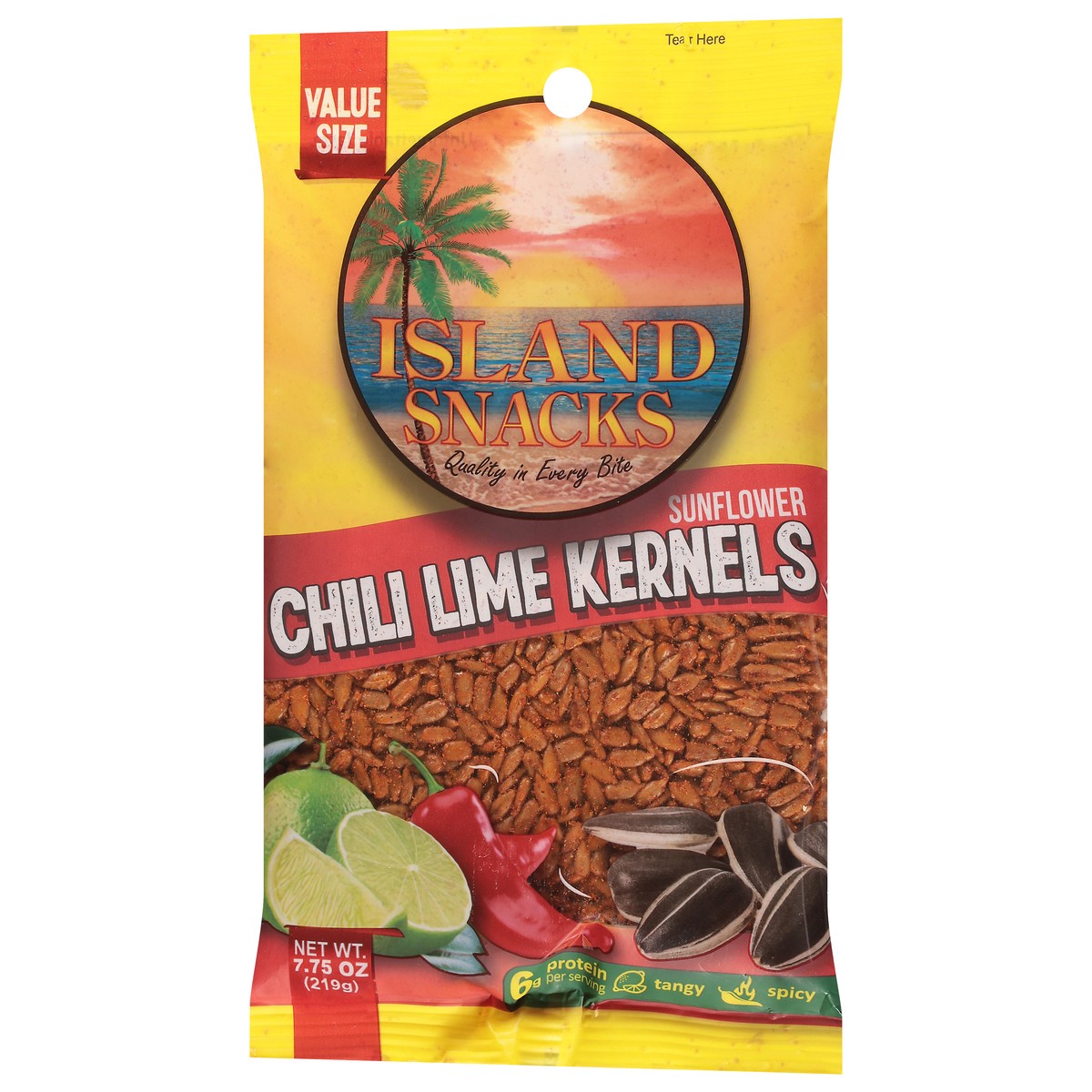 slide 4 of 13, Island Snacks Sunflower Chili Lime Kernels Value Size 7.75 oz, 7.75 oz